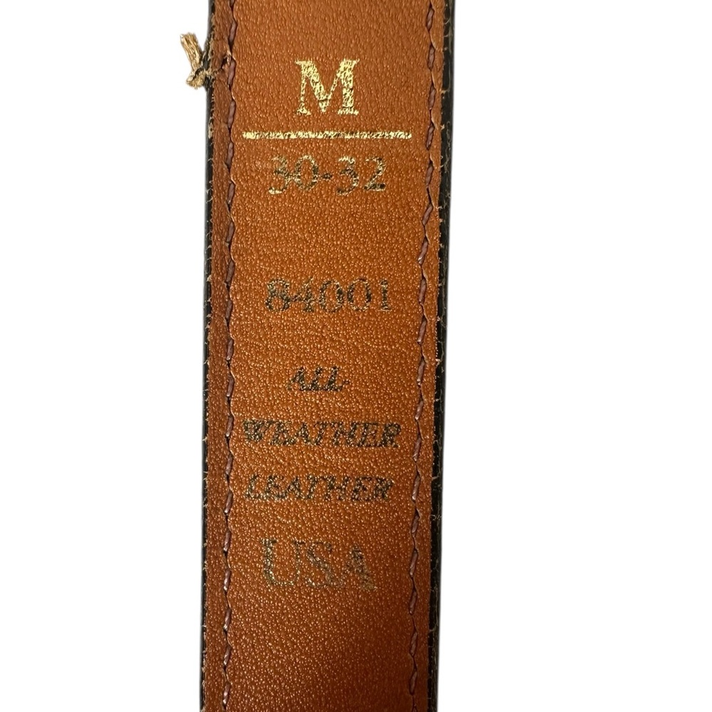 DOONEY & BOURKE Women's Medium Vintage Black Thin Leather Belt - Picture 7 of 8